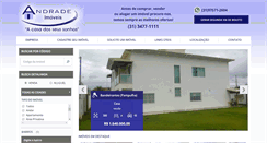 Desktop Screenshot of andradeimoveis.com.br