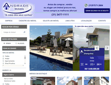 Tablet Screenshot of andradeimoveis.com.br
